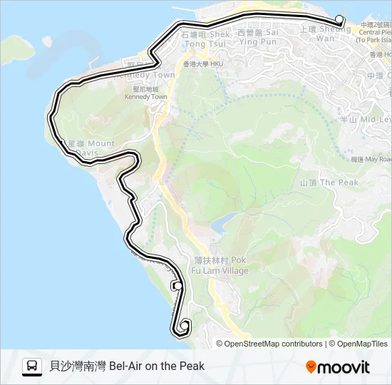 HR82 Bus Line Map