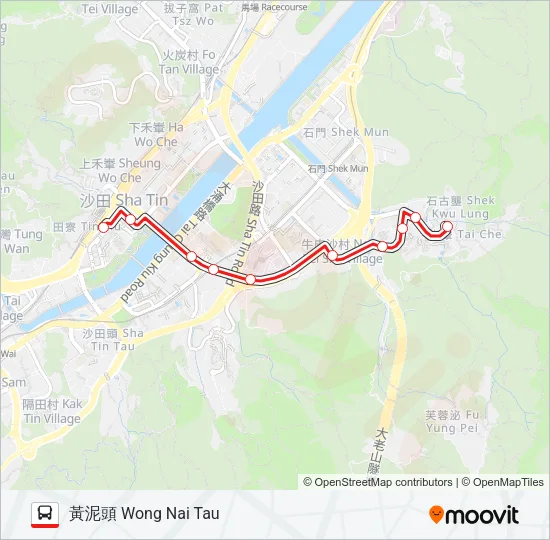 83S Bus Line Map