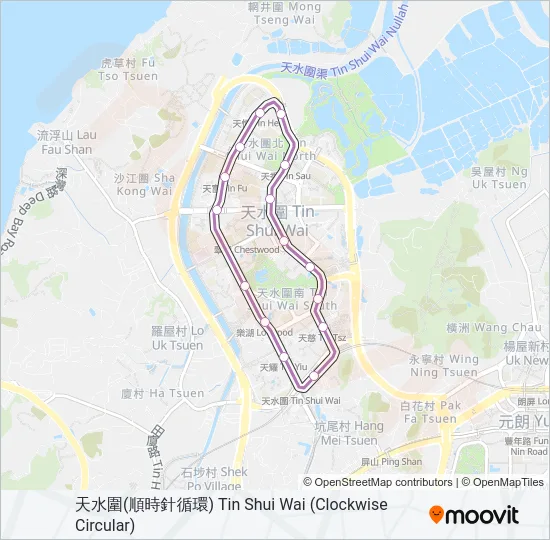 706 Light Rail Line Map