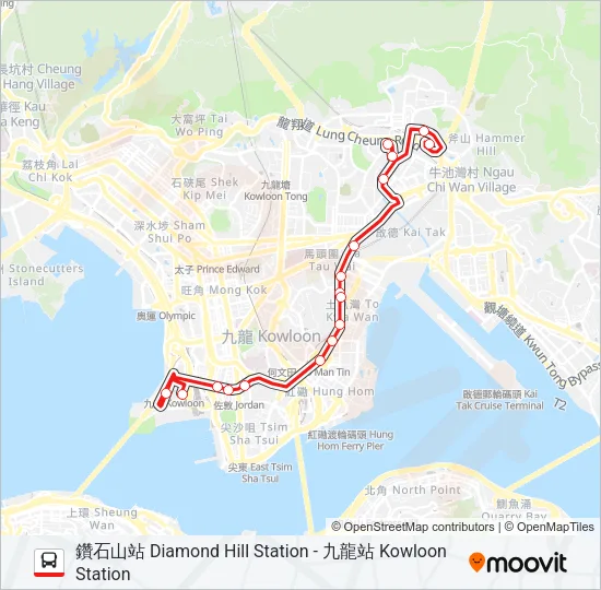 11 Bus Line Map