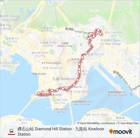 11 Bus Line Map