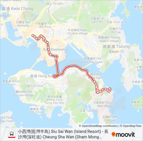 118 Bus Line Map