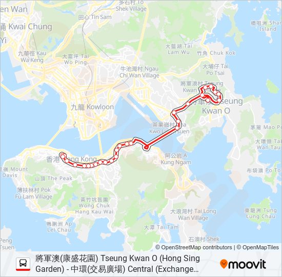 690 bus Line Map