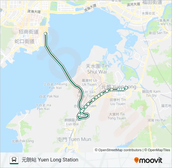 B2 Bus Line Map