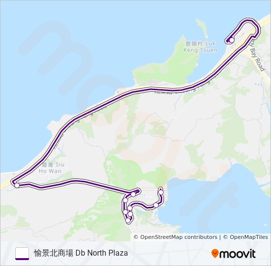 DB03P bus Line Map