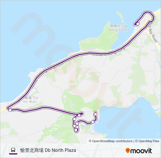 DB03P Bus Line Map