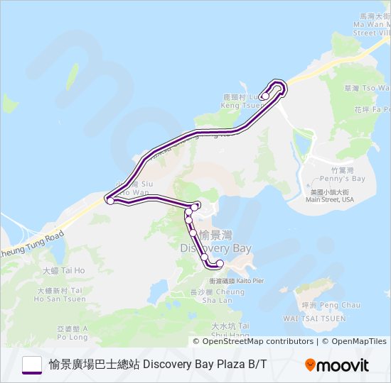 DB03R bus Line Map