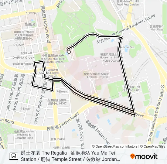 KR11 Bus Line Map