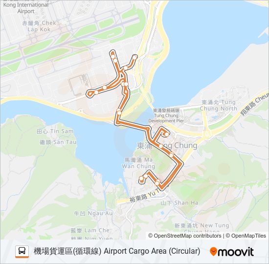 S64C bus Line Map