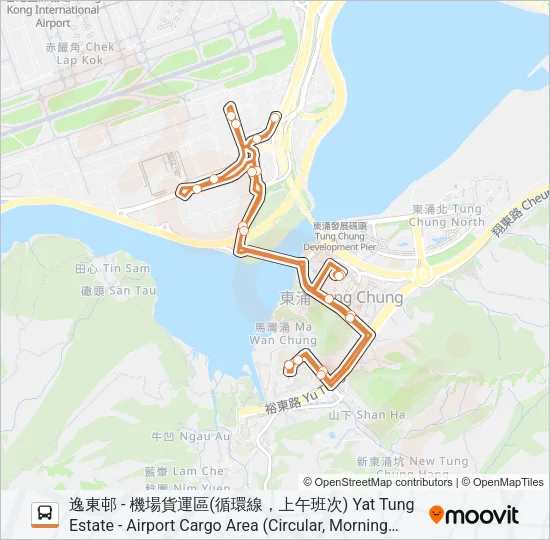 S64C Bus Line Map