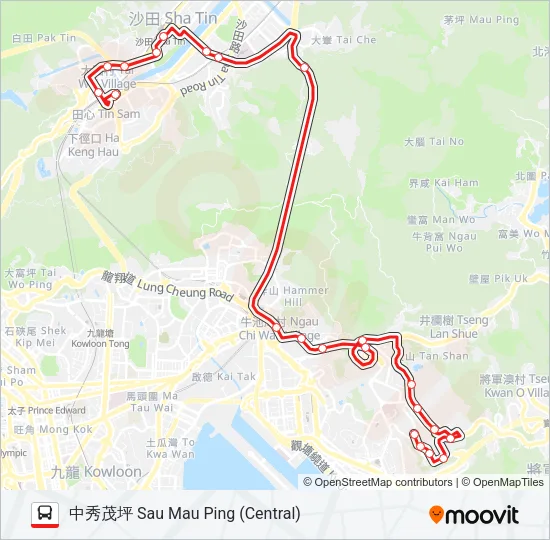 88 Bus Line Map