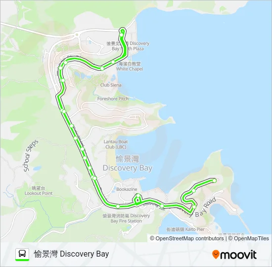 S7 Bus Line Map
