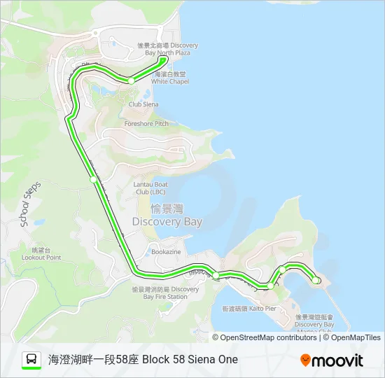 S7 Bus Line Map