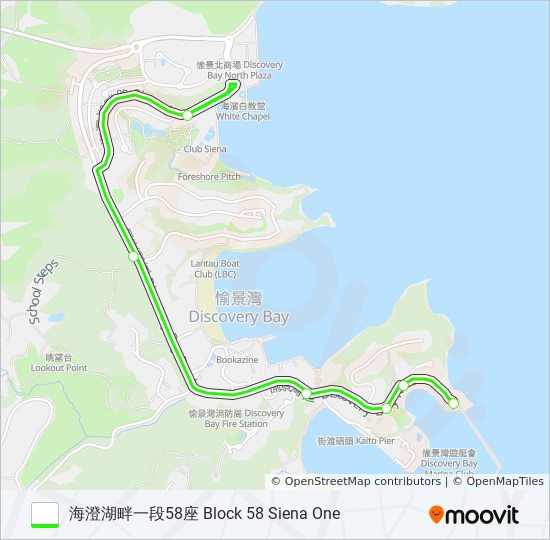S7 bus Line Map