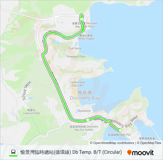 MC Bus Line Map