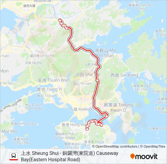 678 Bus Line Map