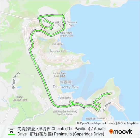 9A Bus Line Map