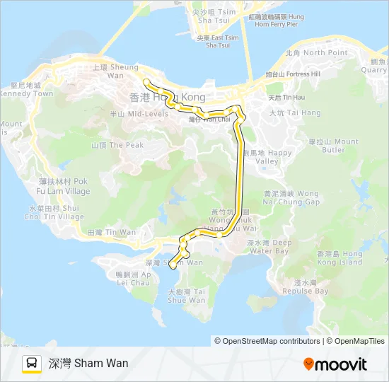 75 Bus Line Map