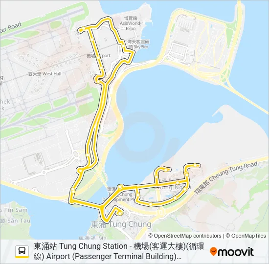 S56 Bus Line Map