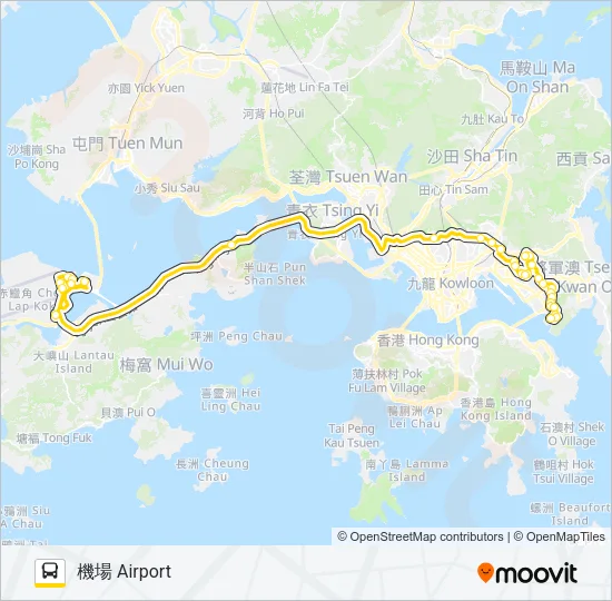 A26 Bus Line Map