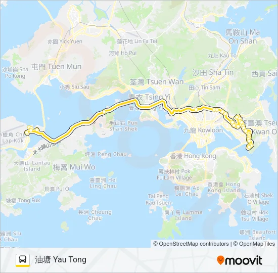 A26 Bus Line Map