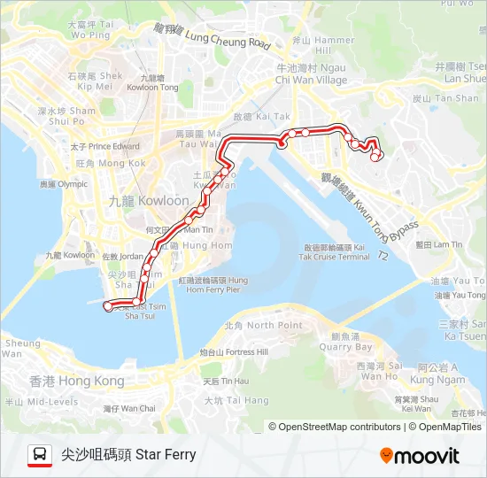 28 Bus Line Map