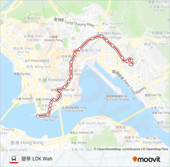 28 Bus Line Map