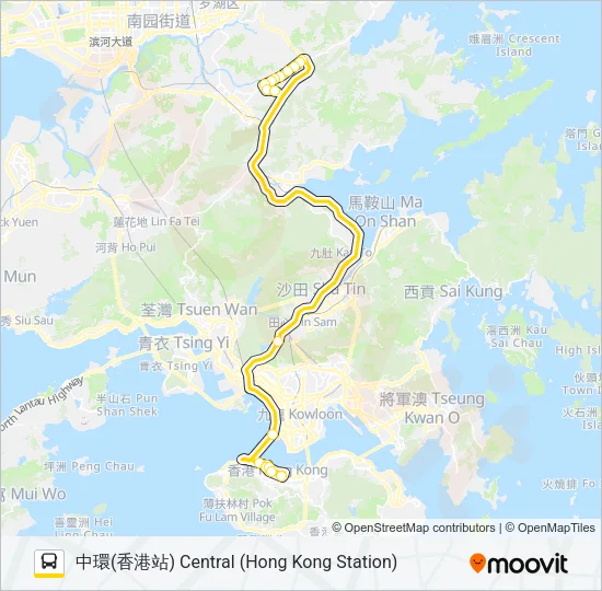 979 Bus Line Map
