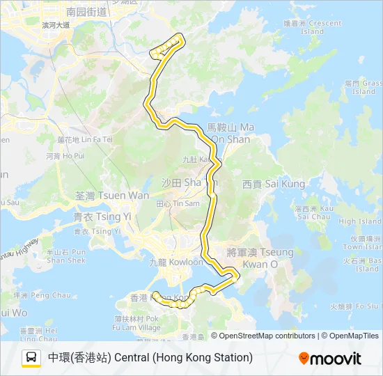 679 Bus Line Map
