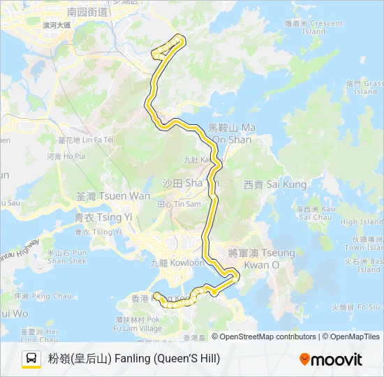 679 Bus Line Map