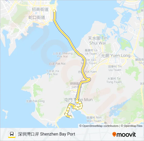 B3 Bus Line Map