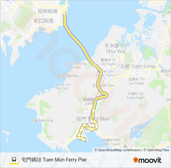 B3 Bus Line Map