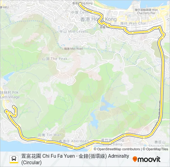 37B Bus Line Map