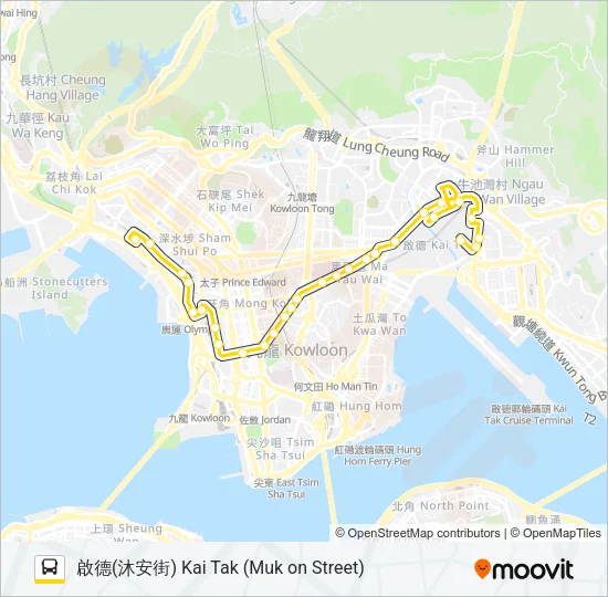 20 Bus Line Map