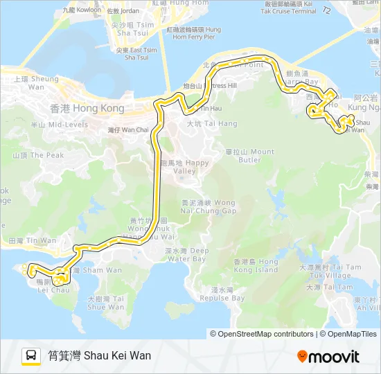 99 Bus Line Map
