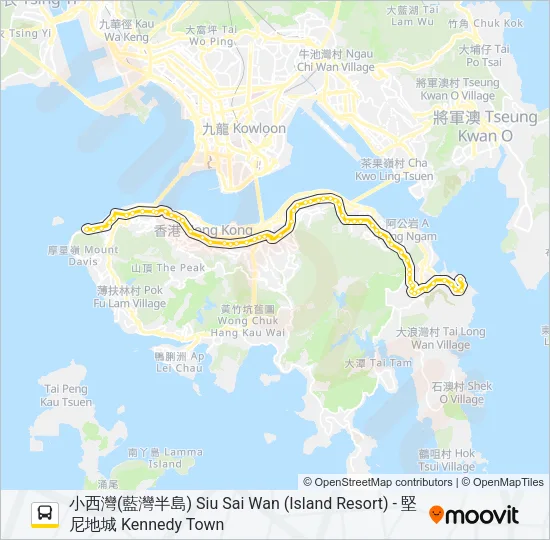 N8X Bus Line Map