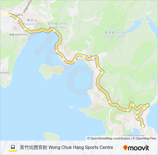 73 Bus Line Map