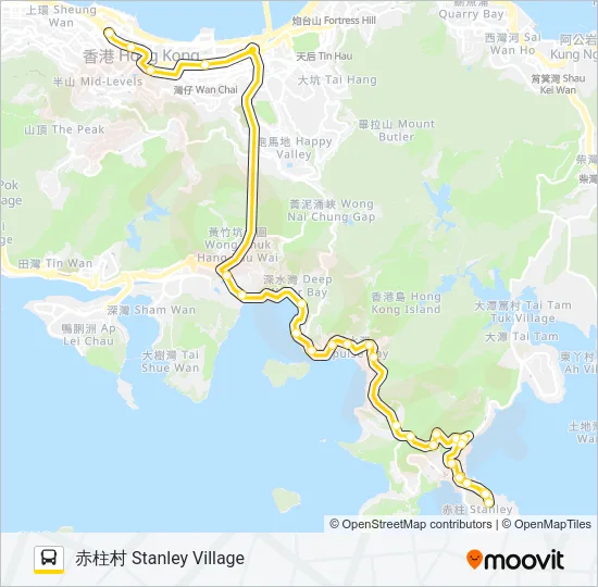 260 Bus Line Map