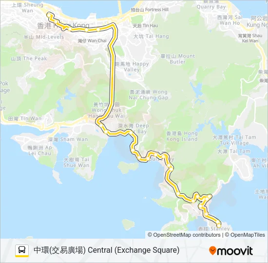 260 Bus Line Map