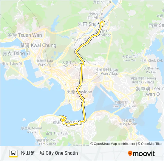 88R Bus Line Map