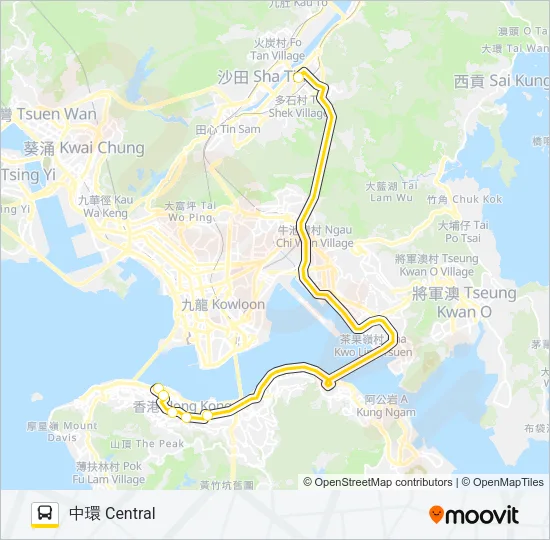 88R Bus Line Map