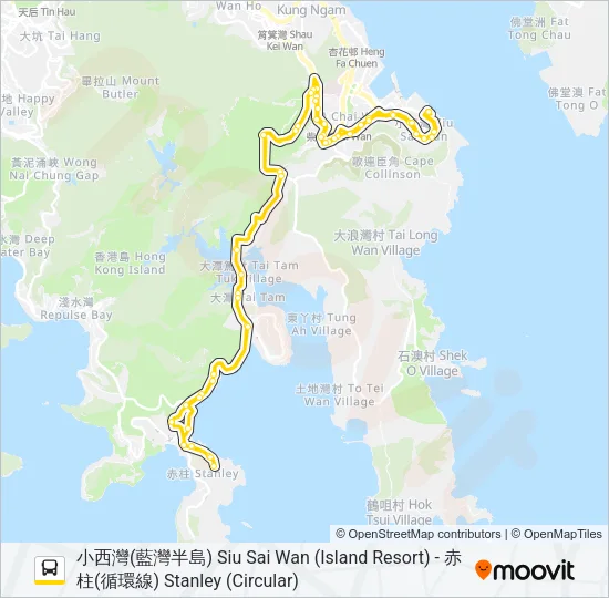 314 Bus Line Map