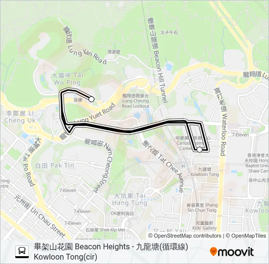 KR41 Bus Line Map