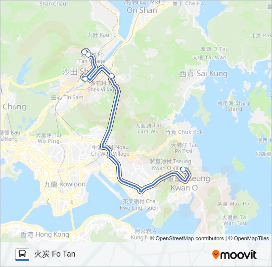 NR27 Bus Line Map