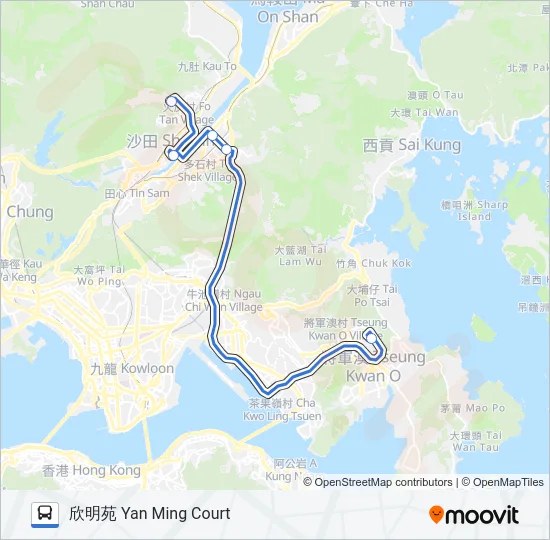 NR27 Bus Line Map