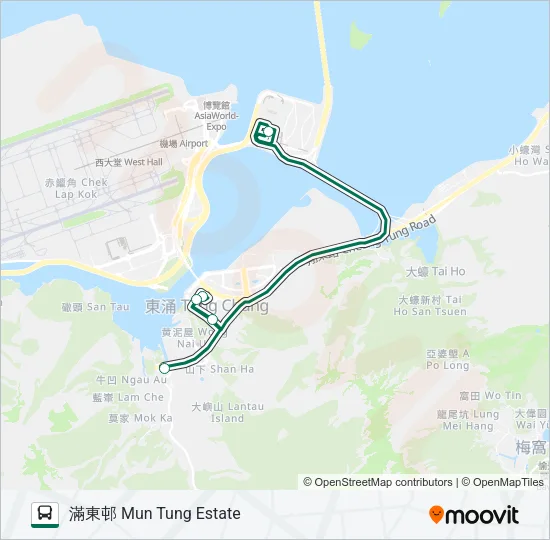B6 Bus Line Map