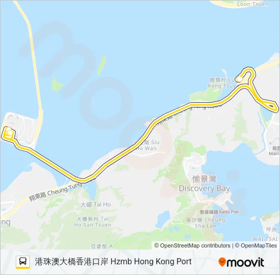 B5 Bus Line Map