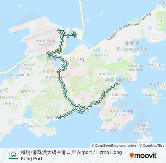N35 Bus Line Map