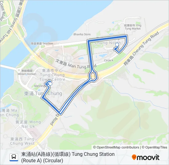 NR04 Bus Line Map