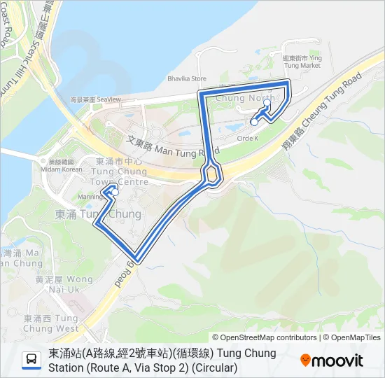 NR04 Bus Line Map